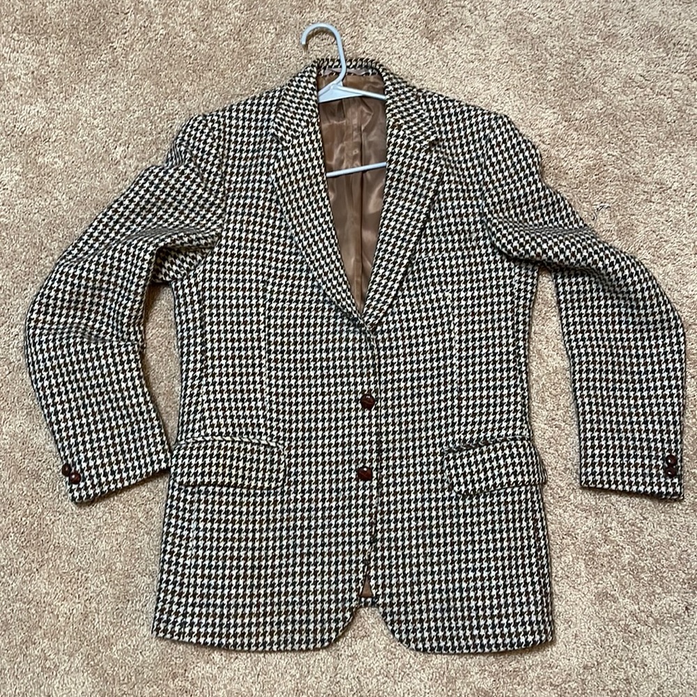 Vintage Harris Tweed blazer by Hepworths wool